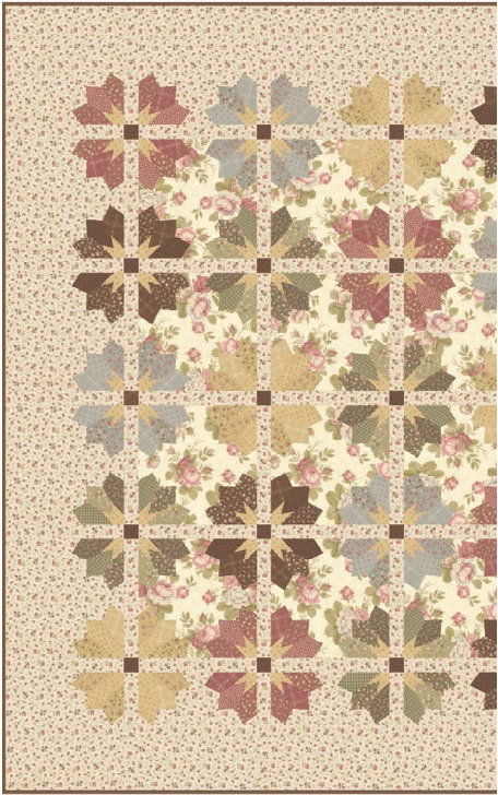 GARDEN PARTY QUILT KIT by Blackbird Designs MODA Fabric  