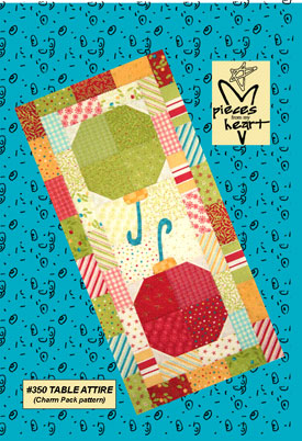 This quilt pattern will create a finished table runner that measures 