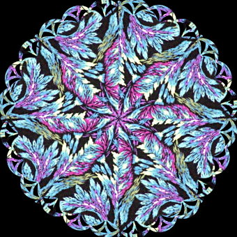 TAPESTRY Kaleidoscope Quilt Blocks KIT / Kaffe Fassett  