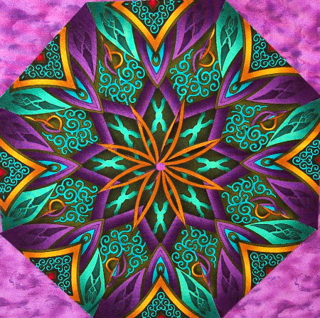 Kaleidoscope block pattern - Quilting Board