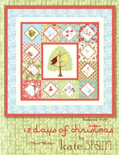 12 Days of Christmas Quilt Pattern-0