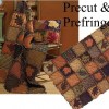 Autumn Leaves Prefringed Rag Quilt Kit-0