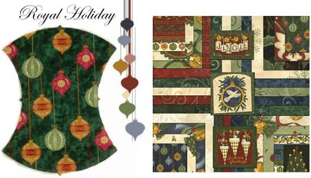 Royal Holiday Pre-Cut Quilt Kit-0