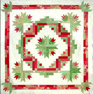 Cactus Wreath Quilt Pattern-0