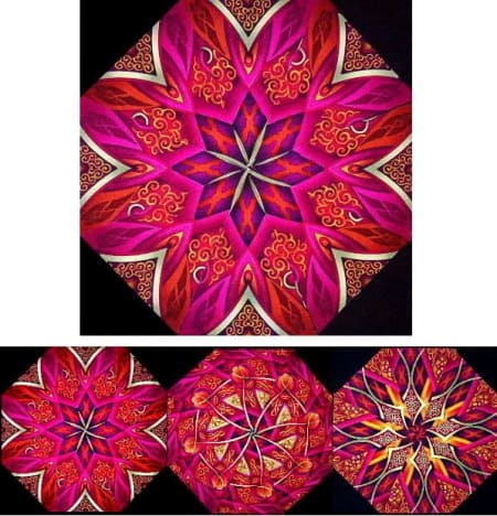 Luminosity #10 Kaleidoscope Quilt Kit-0