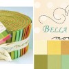 Bella Solids - Warm Moda Jelly Roll-0