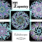 Tapestry Kaleidoscope Quilt Kit - 8" Blocks-0