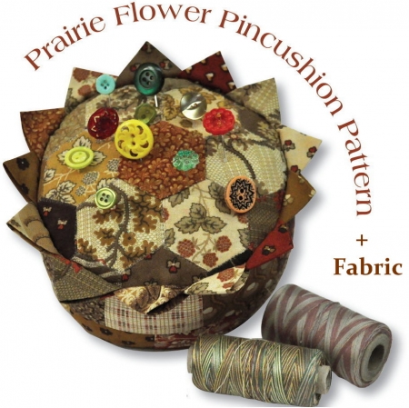 Prairie Flower Pincushion Kit-0
