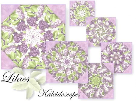 Marisa Lilacs Kaleidoscope Quilt Kit-0