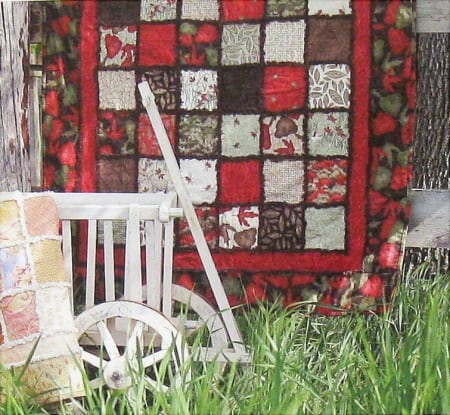 Haven Blooming Chenille Quilt Kit + BONUS Quilt Book-0