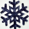 Large 8" Iron On SNOWFLAKE Applique-0