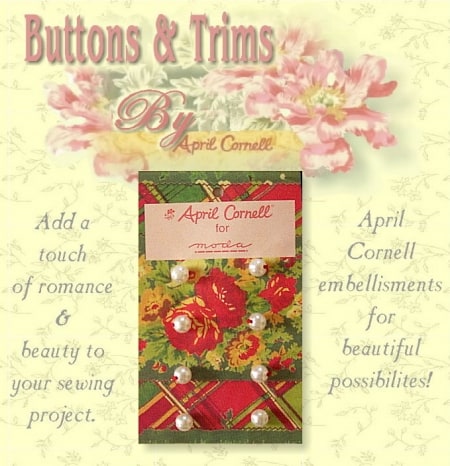 April Cornell Buttons - Pearl-0