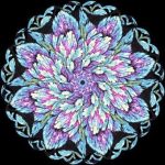 Tapestry Kaleidoscope Quilt Kit - 6" Blocks-0