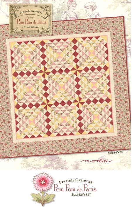 Pom Pom Paris Quilt Pattern-0