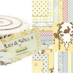 Lily & Will II Moda Jelly Roll - Yellow + FREE PATTERN-0