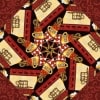 Lotta Latte Kaleidoscope Quilt Kit-8409