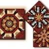 Lotta Latte Kaleidoscope Quilt Kit-0