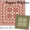 Paper Whites Quilt Kit - Old World Green-0