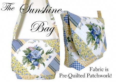 Patchwork Sunshine - Purse / Tote Bag Kit-0