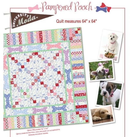 Pampered Pooch Quilt Pattern-0