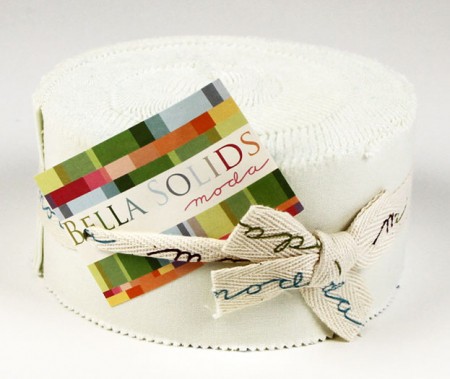 Bella Solids - Porcela Moda Jelly Roll-0