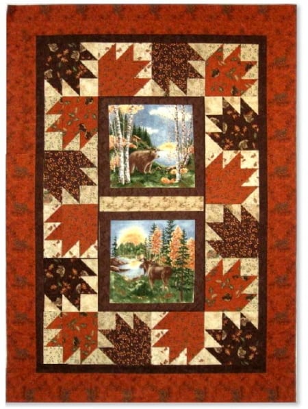 Birch Bark Lodge Quilt Kit #1-0