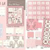 Ooh La La Fabric Panel - Pink-12460