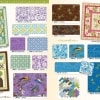 Tend the Earth Fabric Panel - Hydrangea Purple-12640