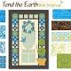 Tend the Earth Throw Quilt Kit-0