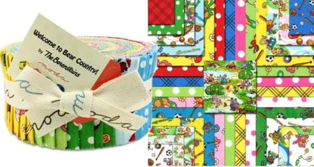 Berenstain Bears Moda Jelly Roll-0