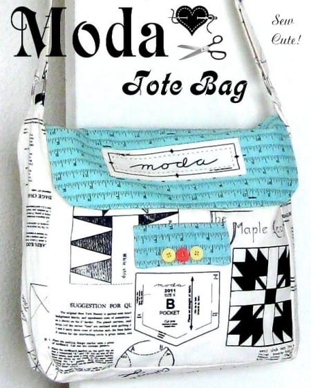 Moda Crafts & Sewing Tote - Bag Kit-0