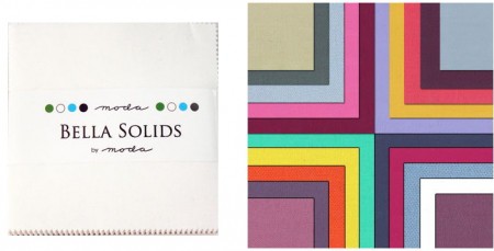 Moda Bella Solids Mixed II - 5" Charm Pack-0