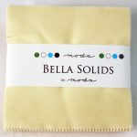 Moda Bella Solids SNOW - 5" Charm Pack-0