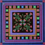 Flowers All Around & Butterflies Are Free Quilt Patterns-0