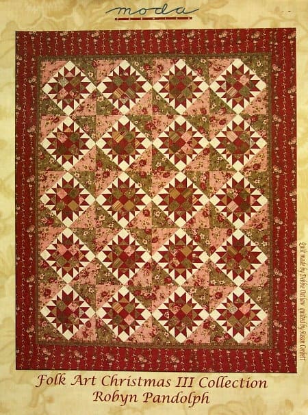 Folk Art Christmas III Quilt Pattern-0