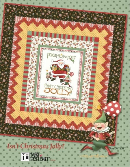 Isn't Christmas Jolly Quilt Pattern-0