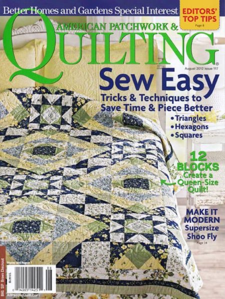 American Patchwork & Quilting August 2012 Magazine-0