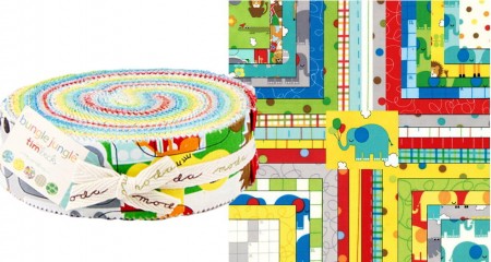 Bungle Jungle Moda Honey Bun-0