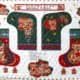 Holiday Hugs Panel - Pre-QUILTED Christmas Stockings & More! -0