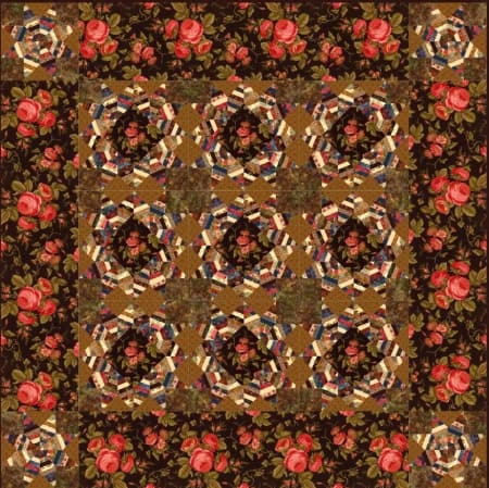 Love Letters Jelly Roll Quilt Pattern-0