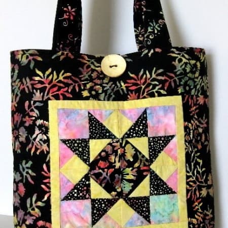 Bali Patchwork Tote I - Purse / Bag Kit-0
