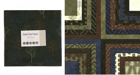 Shaded Oaks Flannel Moda Layer Cakes-0