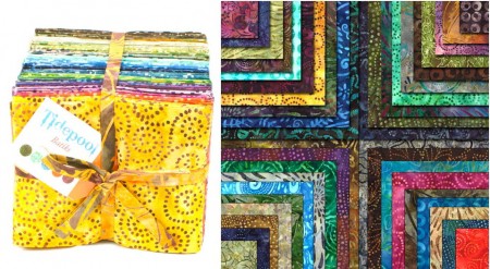 Tidepool Batiks Fat Eighth Bundle -0