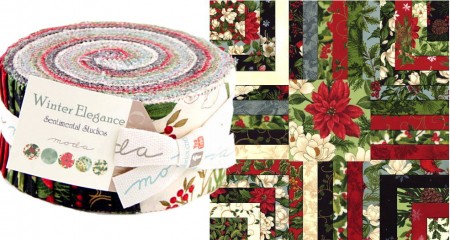Winter Elegance Moda Jelly Roll-0