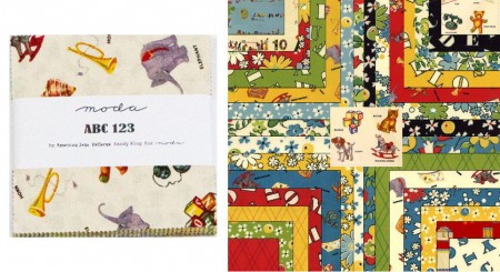 ABC 123 5" Charm Pack-0