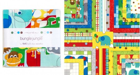 Bungle Jungle 5" Charm Pack-0