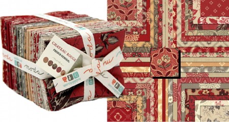 Chateau Rouge Fat Quarter Bundle-0
