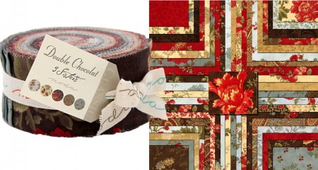 Double Chocolat Moda Jelly Roll-0
