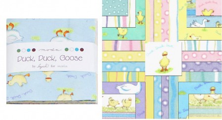 Duck Duck Goose FLANNELS 5" Charm Pack-0