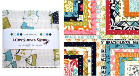 Lucy's Crab Shack 5" Charm Pack-0